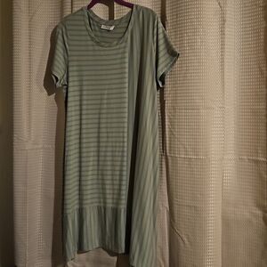 Logo by Lori Goldstein Asymmetric dress L